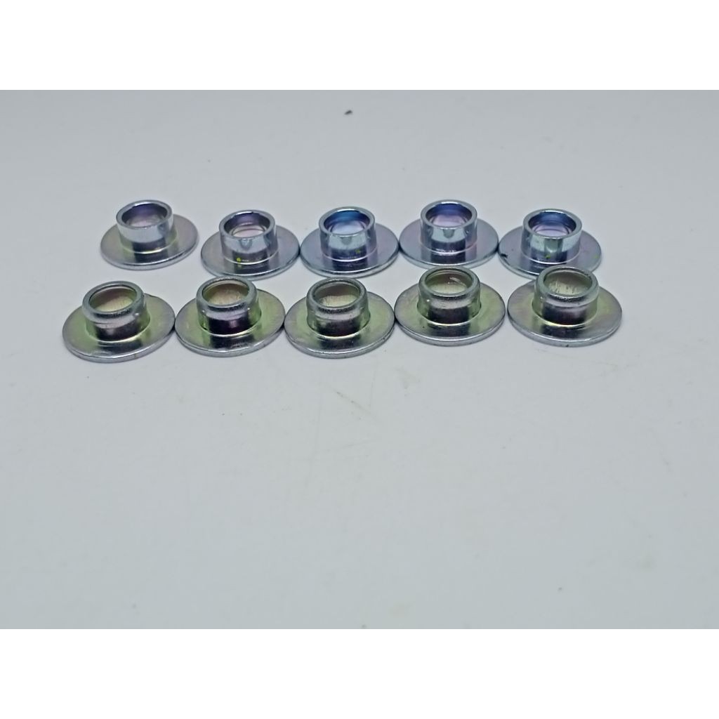 10pcs RING BOSH M6X8 PENDEK , RING BOSH TOPI TAMENG KNALPOT UNIVERSAL
