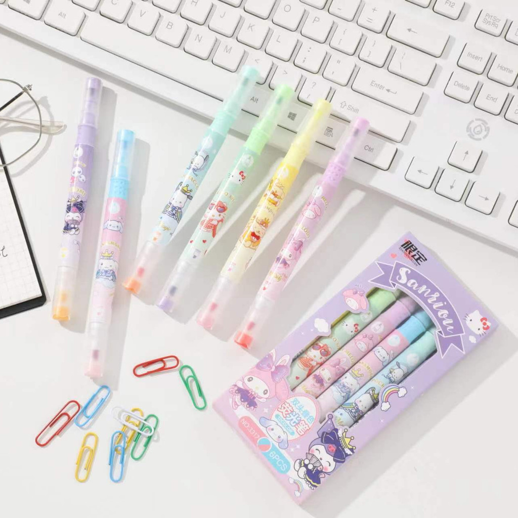 

-JOJU- STABILO DENGAN 2 TIP BERBEDA WARNA PIGMENTED DAN TIDAK TEMBUS KERTAS