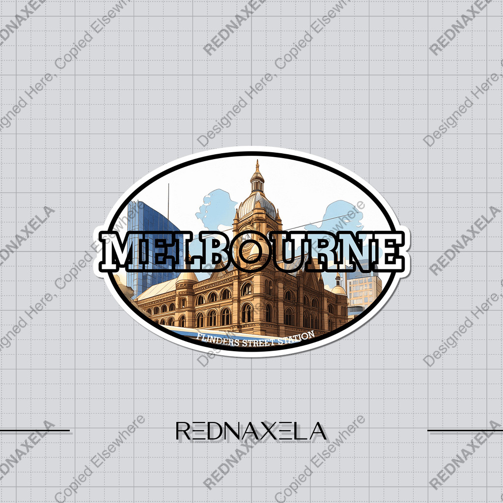 

Stiker Vinyl Melbourne Country Australia 1 Stiker Koper Outdoor Travel Sticker