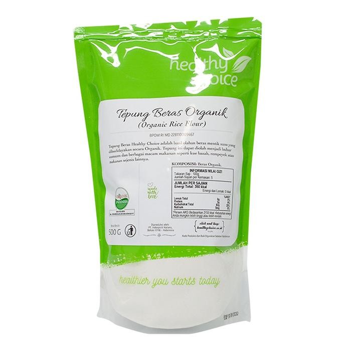 

PROMO! Healthy Choice Tepung Beras Organik 500gr - 8997203880176