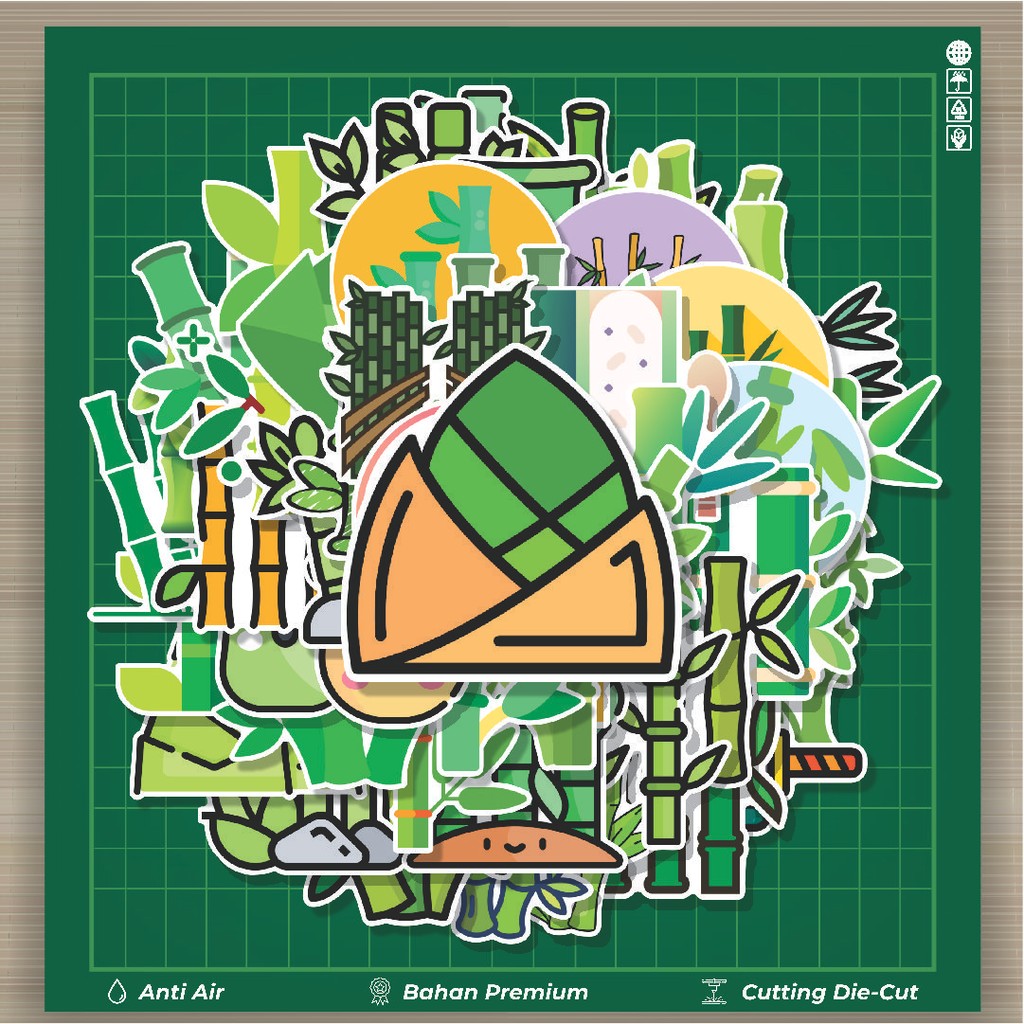 

HOT 50 PCS STIKER Stiker Kayu Bambu Stiker Fashion Cars Decal Dingin Kartu Album Custom Vinyl Anti Air- Sticker Aesthetic Buku Journal Koper Casing HP Tablet Laptop Helm Motor Botol Minum