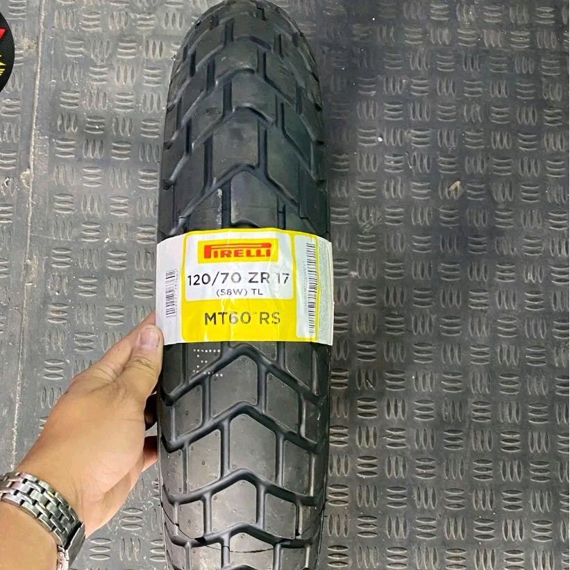 Ban Pirelli MT60 RS 120/70-17 Dual Purpose Radial Tipe TUBELES