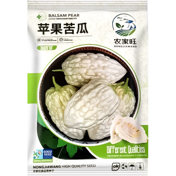 Benih Pare Paria Putih Mini Berkualitas Isi 5 Biji Bibit PRC