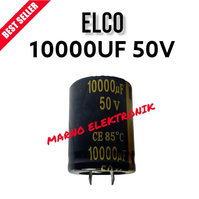 CAPASITOR ELCO NELC 10000UF 50V ASLI ORI ORIGINAL Mamu