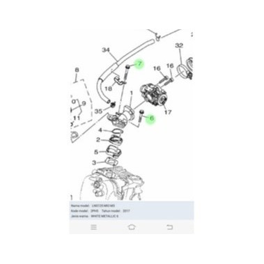 BAUT MANIPOL MIO M3 MIO Z MIO 125 ORIGINAL YAMAHA