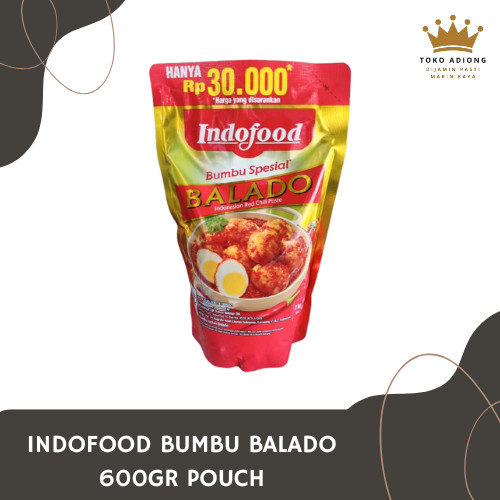 

INDOFOOD SAMBAL BALADO 600GR POUCH
