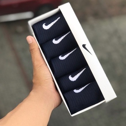 NIKE QUARTER SOCK/ KAOS KAKI NIKE / NIKE INDONESIA BNWB NAVY Havi store98