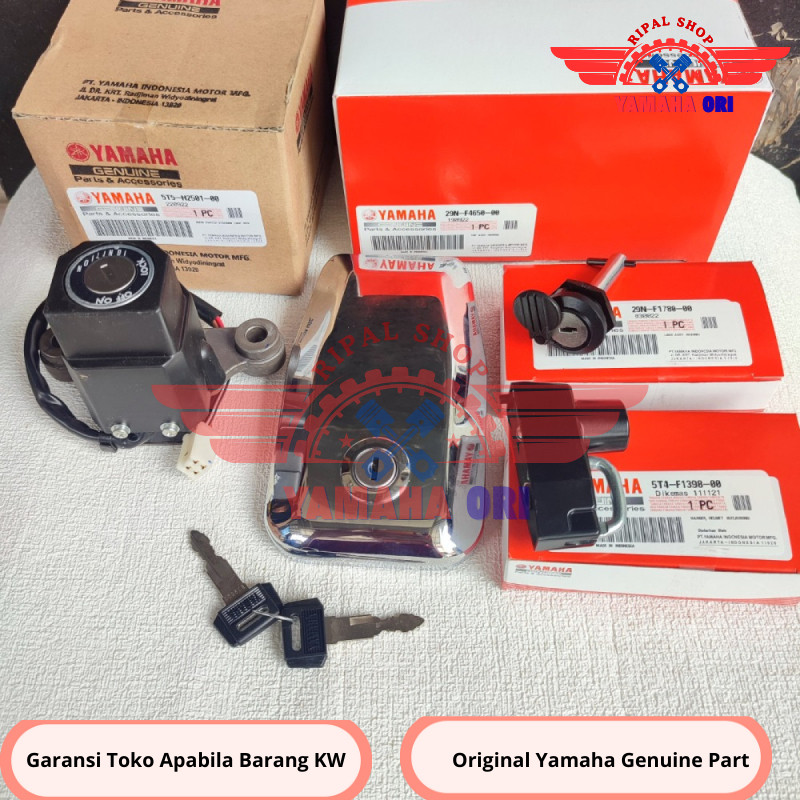 KUNCI KONTAK SET RX KING TUA RXK RXS ORIGINAL YAMAHA GENUINE PART YGP