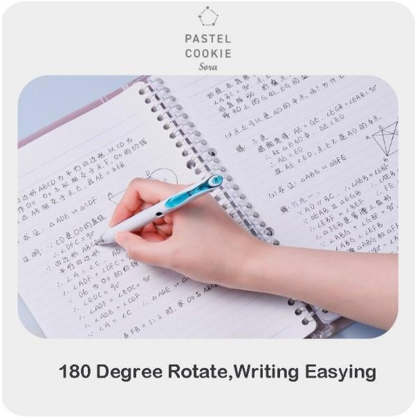 

Kokuyo Pastel Cookie Notebook A4 WSG-RUVP10 - Red/Orange