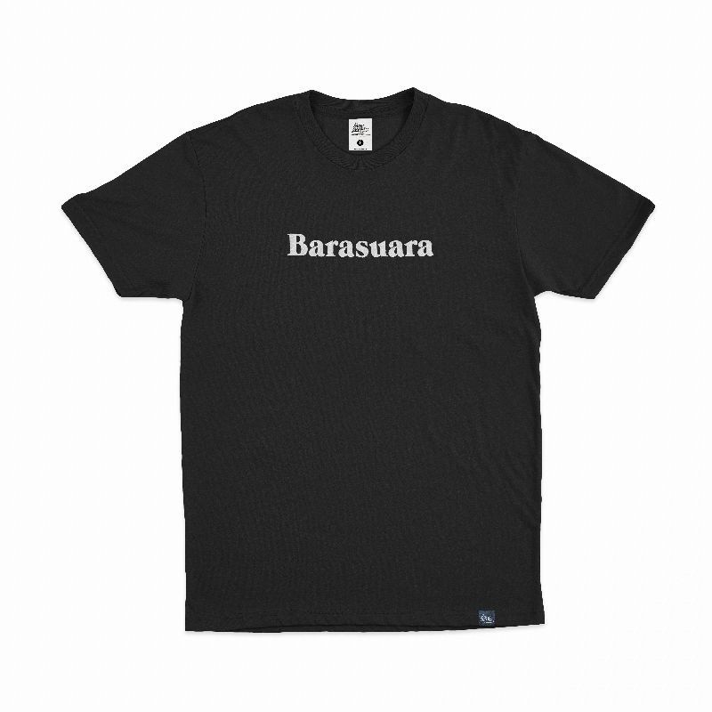 [BS] Tshirt Barasuara - Typograph Mengunci Ingatan Bahan tebal 24S