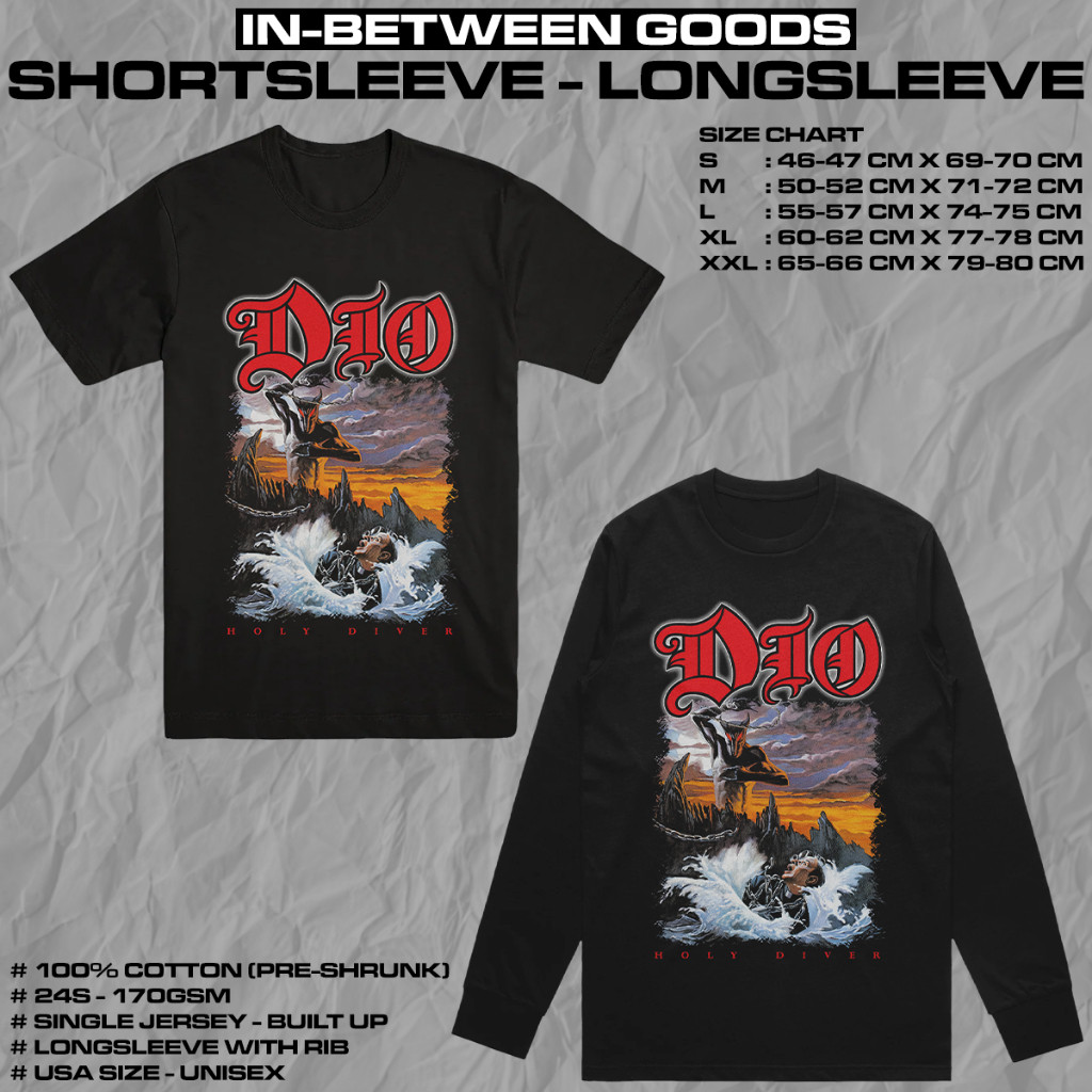 DIO - HOLY DRIVER | T-SHIRT | LONGSLEEVE | BAND MERCH