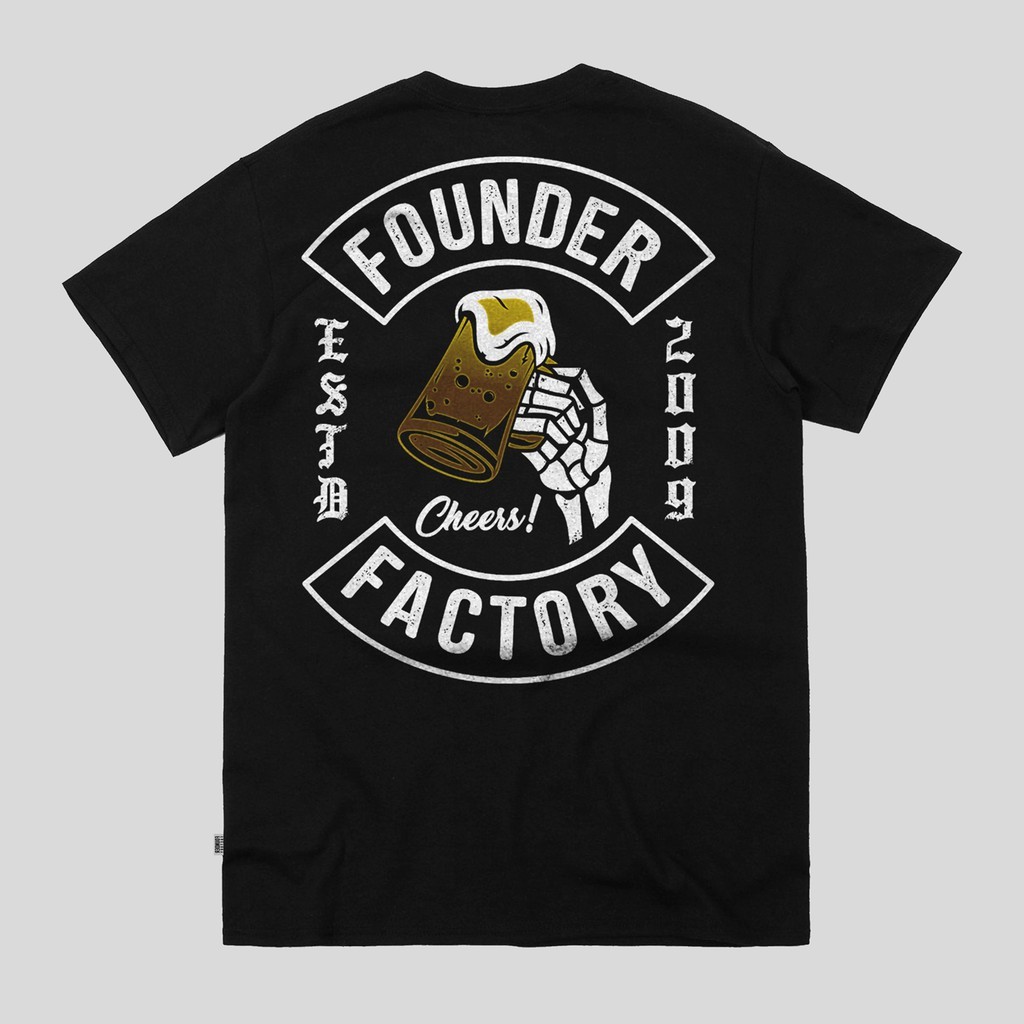 Founder Factory - Beer TShirt - Black