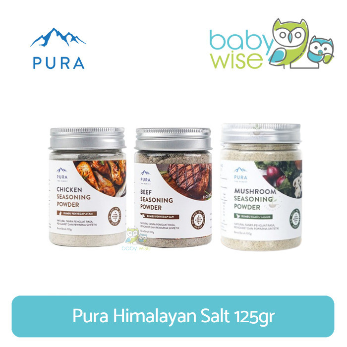 

Pura Seasoning with Himalayan Salt 100gr - Kaldu Anak Bayi MPASI