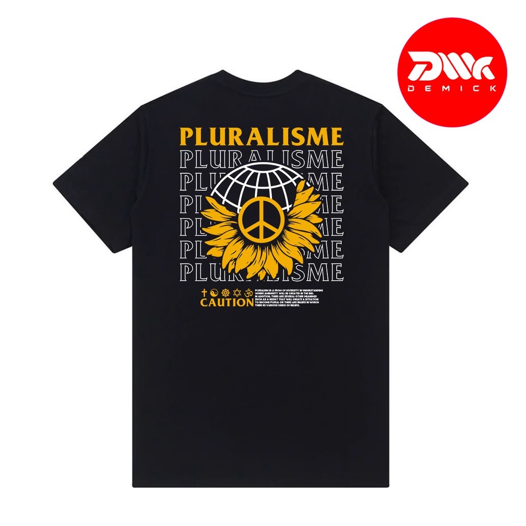 Kaos Pluralisme Agama Original Kaos Pluralisme Gusdur Baju Gusdur