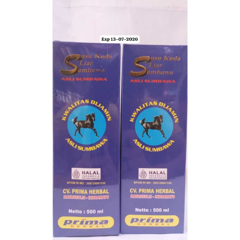 Susu Kuda Liar Sumbawa Prima 500ml – Asli Original Kaya Manfaat