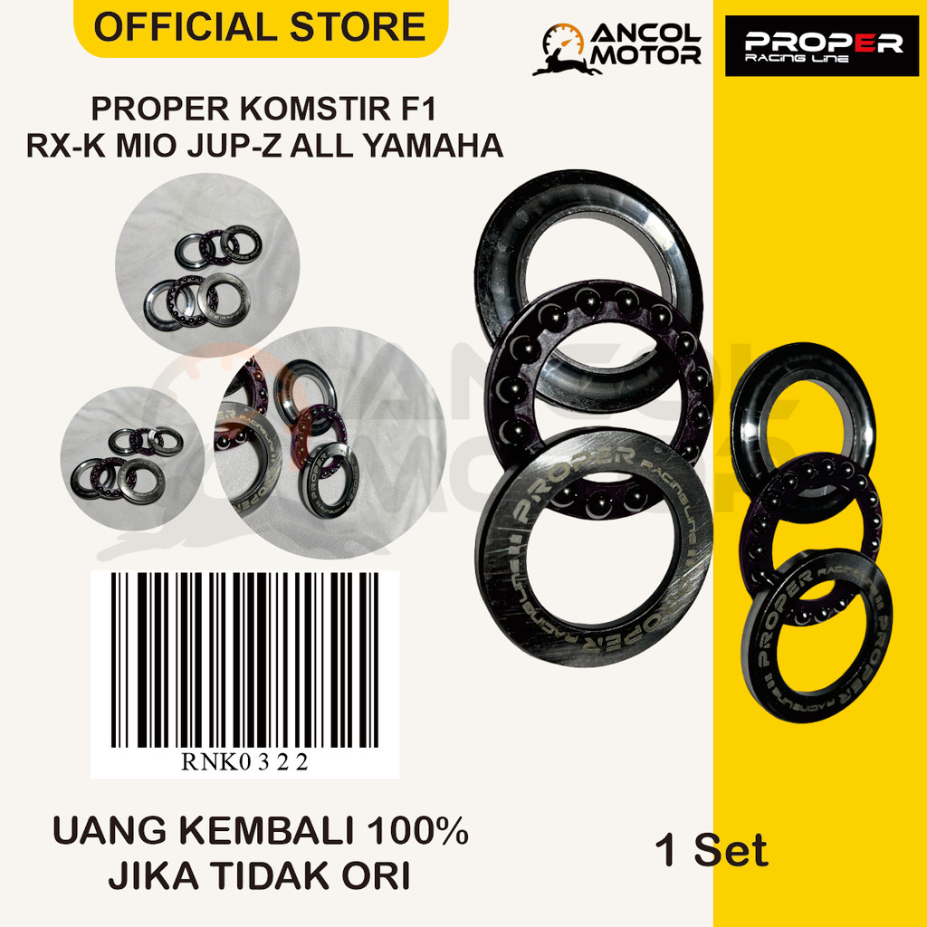 PROPER Komstir Bambu F1ZR RX-King Jupiter Z | Komstir Laher Bambu Yamaha Mio Vega RX King