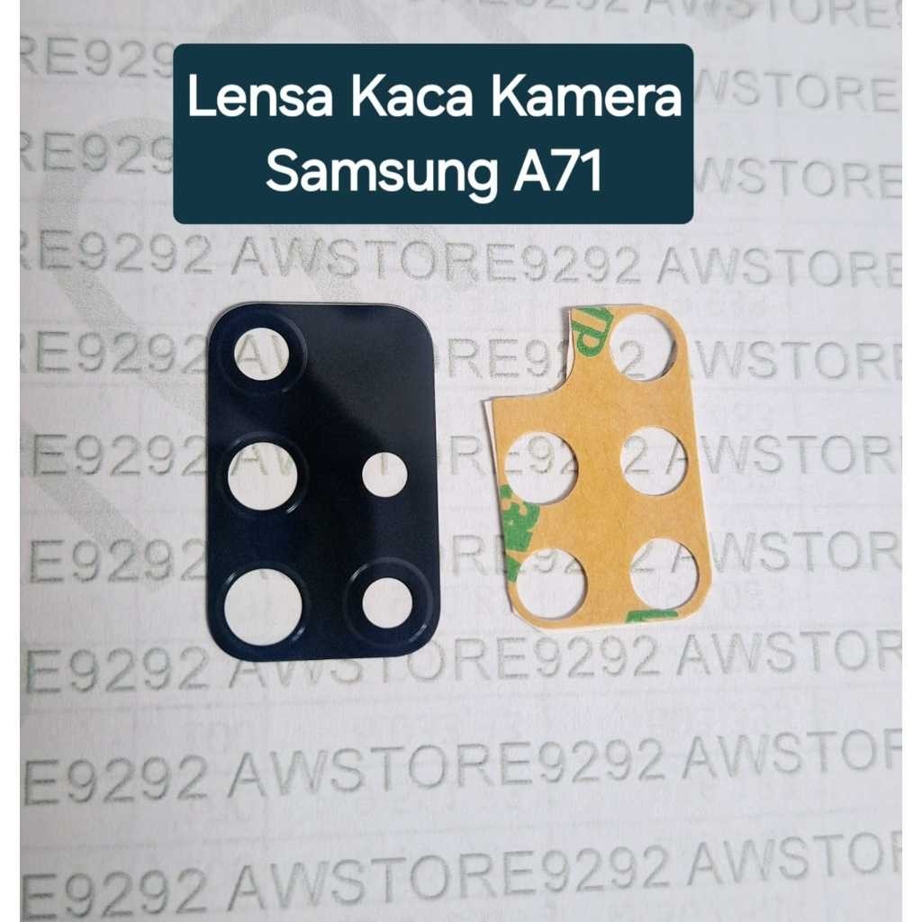 Camera Lens Lensa kamera kaca kamera belakang Samsung A71  A715 lensa samsung a71 lensa samsung a715
