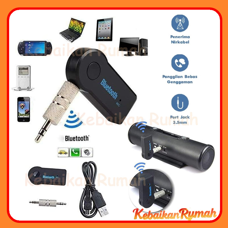 KR Bluetooth Audio Receiver Jack Bluetooth Wireless Audio Receiver Audio
