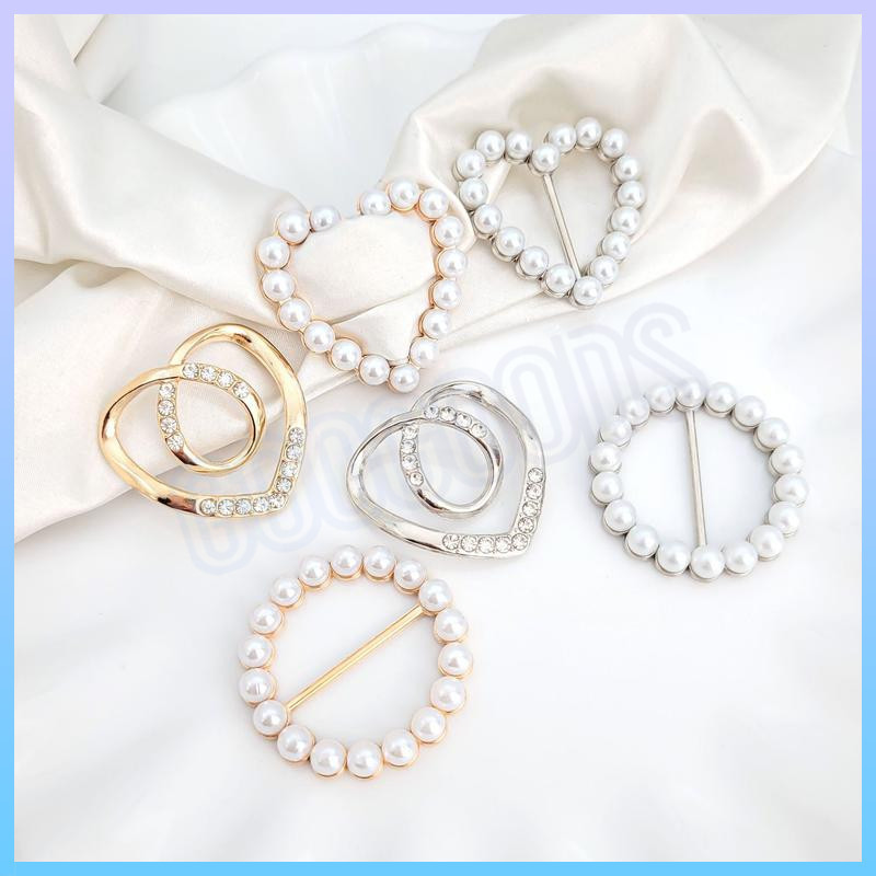 Ring Hijab/ Ring Kerudung /Ring Polos / Ring Gesper /Ring Buttonscarves / Bros Cincin Aksesoris Fash