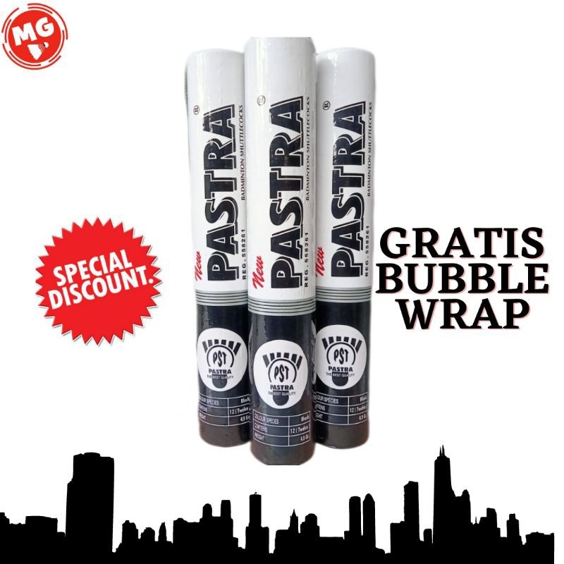 SHUTTLECOCK/KOK/COCK PASTRA HITAM/PUTIH