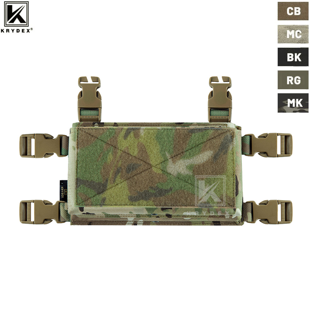 KRYDEX Tactical MK3 Micro Fight assis Spiritus Style Front Panel For MK3 MK4 est Rig  JPC LV119 Plat