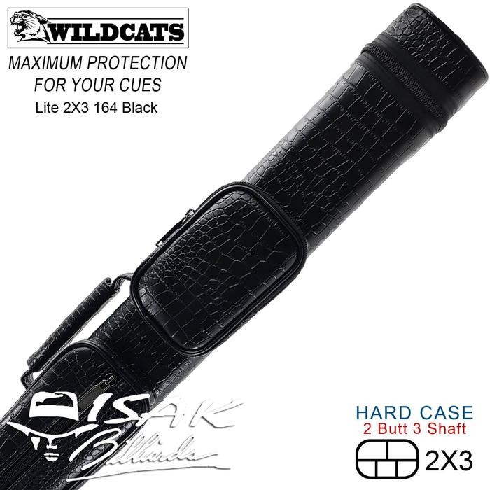 Toronto Wildcats 2x3 Case 164 - Tas Stick Cue Billiard Biliar 2B3S Ori