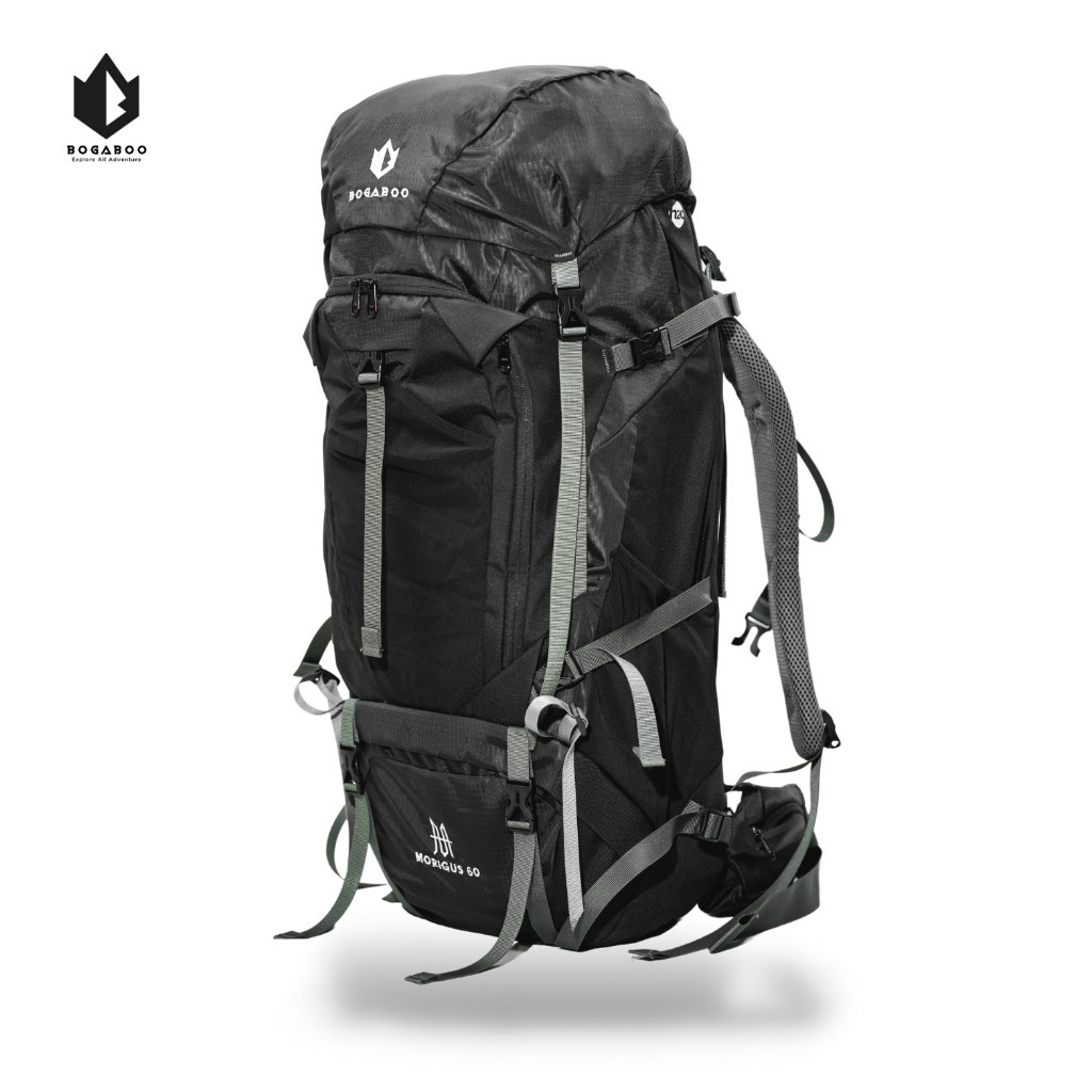 BOGABOO TAS KERIL Morigus 60 Liter +Cover Bag - TAS CARRIER - CARIER - tas Carrier ultralight - tas 