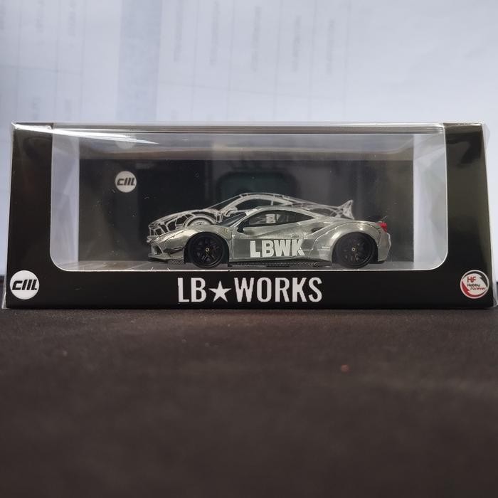 CM64-LB488-INA - CHASE CM Model 1:64 LBWK Ferrari 488 Widebody Indonesia Exclusive