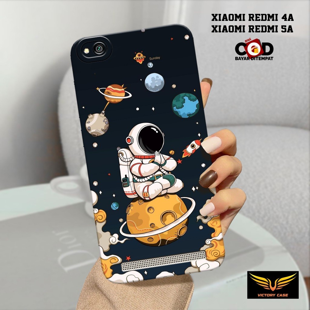 Case Xiaomi Redmi 5A / 4A Terbaru - Victory Case - Fashion Case Astronot - Casing Hp Xiaomi Redmi 5A