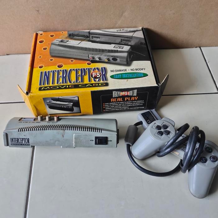 Playstation 1 PS1 Interceptor Movie Card Vintage