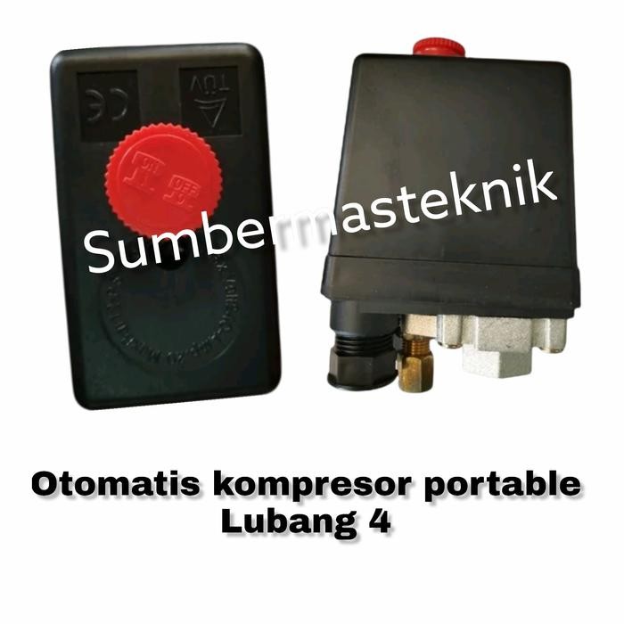 otomatis kompresor 1 phase lubang 4 presure switch compresor 1 phase
