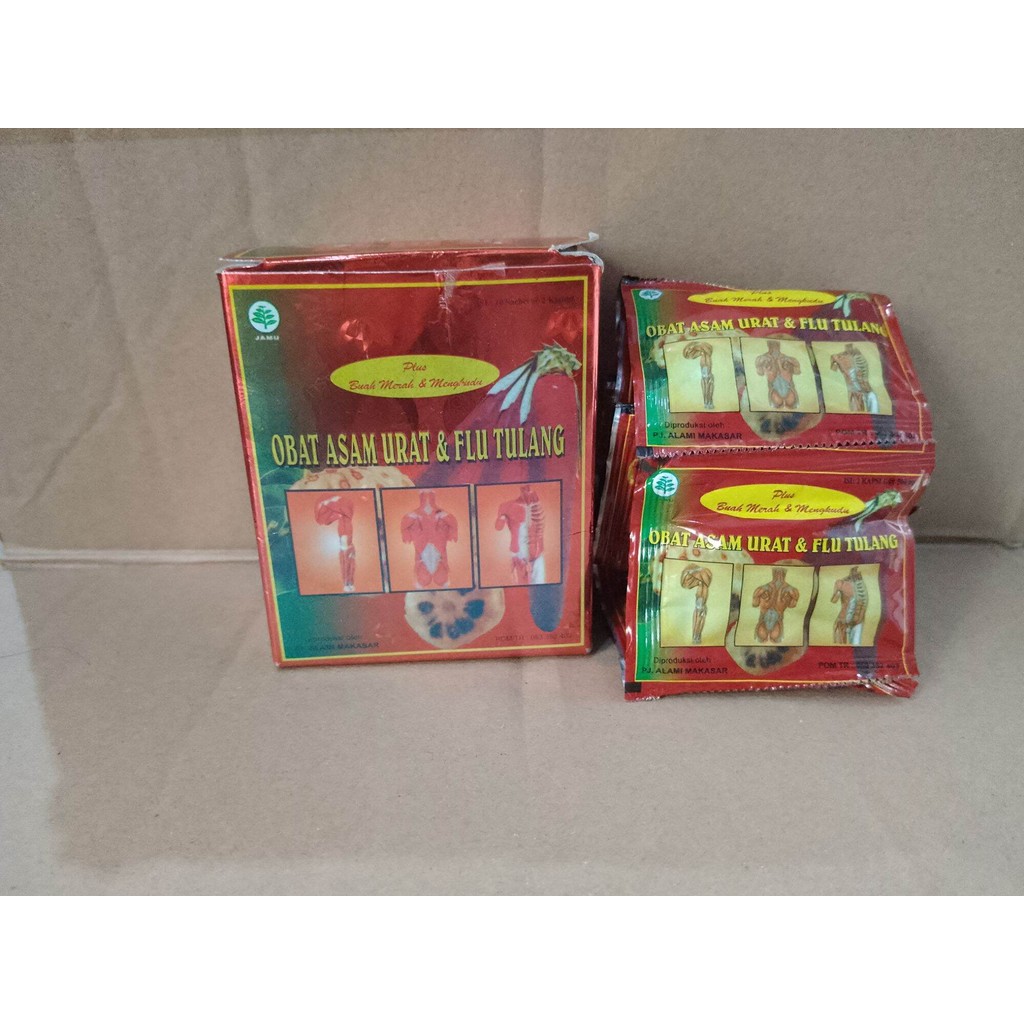 Jamu Herbal Asam Urat Flu Tulang