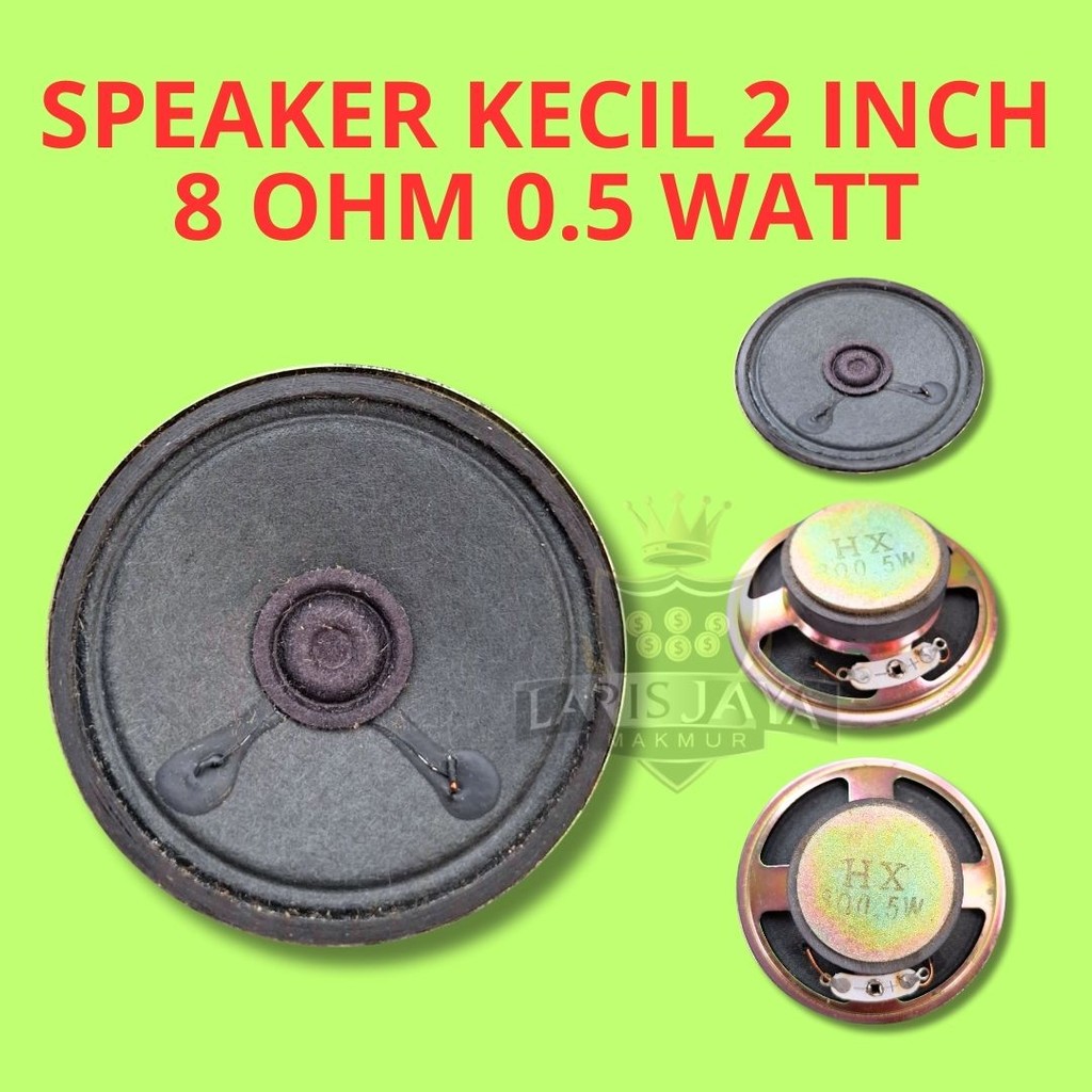 Speaker 2inch 8ohm Sepiker Pasif 2'' 8 Ohm Cocok Untuk Miniatur Sound