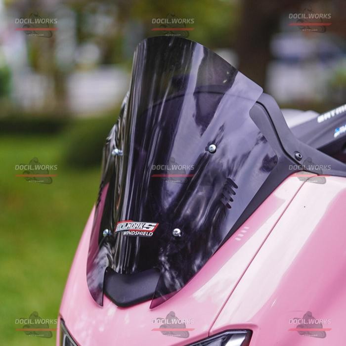 TERBARU Windshield New Nmax 2020 model TDR visor Nmax model TDR - TDR SMOKE, Nmax NEW