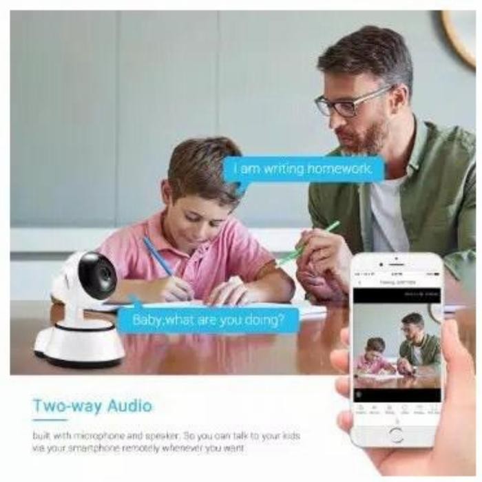 Smart Camera IP HD Wifi V380 HD960P Wireless Mini IP CCTV Phone Audio