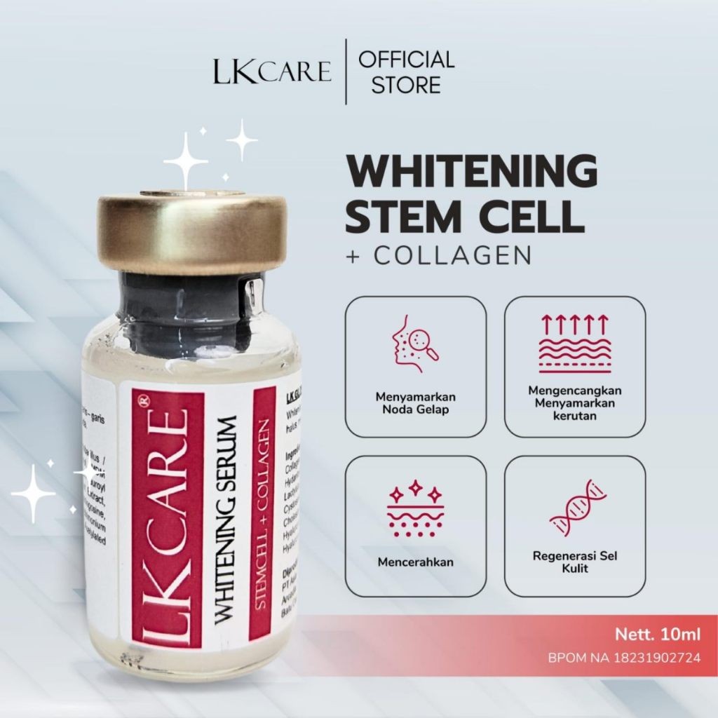 Serum Whitening Stem Cell LKCare BPOM / Serum Meso Whitening