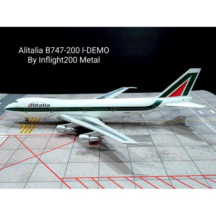 Alitalia B747-200 I-DEMO By Inflight200 TKsb99