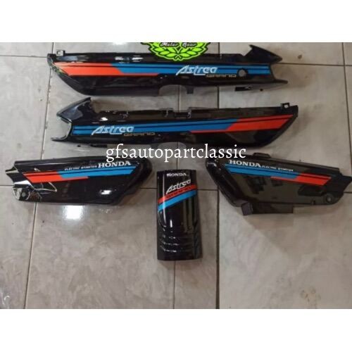 cover body astrea grand bulus body grand bulus bodi astrea grand bulus merah biru