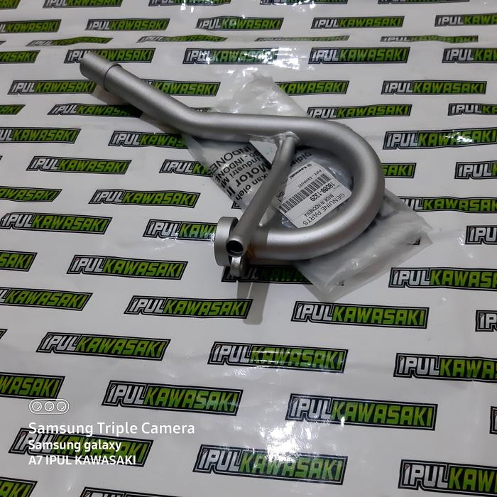 leher knalpot leheran knalpot klx 150 bf original