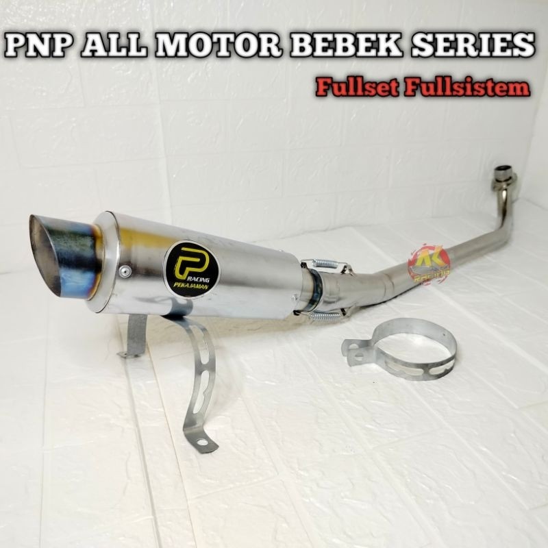 Knalpot Racing PEKAJAMAN Type Motor Supra Jupiter Revo Blade Karisma Vega Cripton C70 Win Grand lege