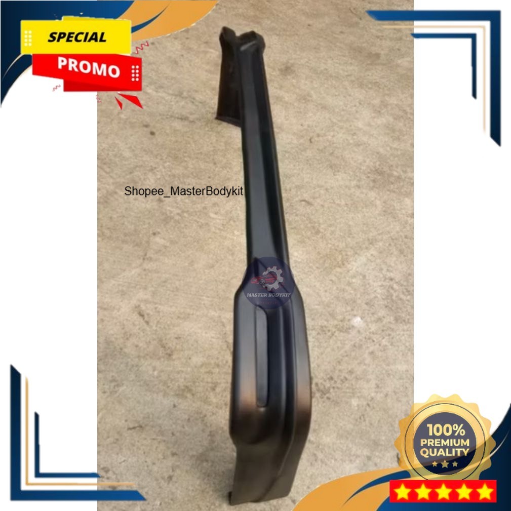 asesoris bodykit calya sigra model venturer belakang Warna Dasar hitam doff