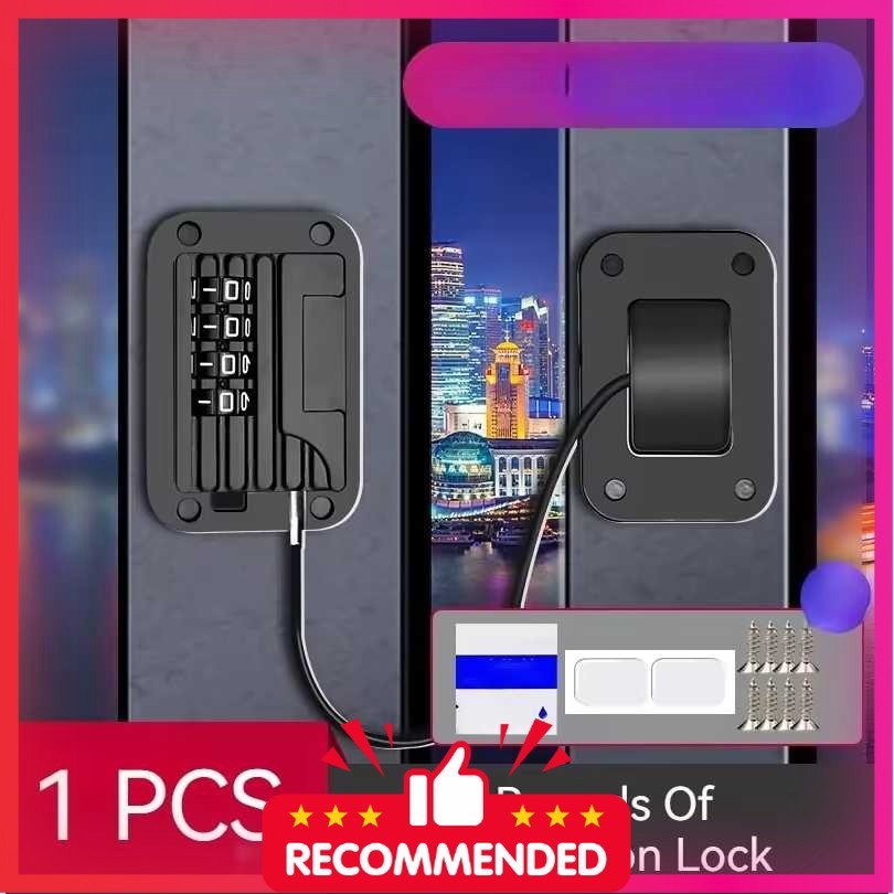 ZISHAN Kunci Kulkas Lemari Laci Baby Safety Lock Password 4 Digit - ZH20