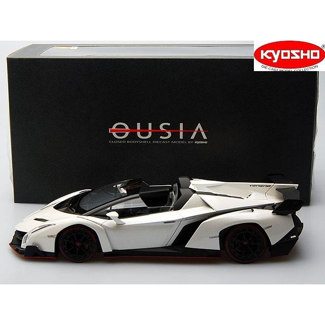 1/18 KYOSHO LAMBORGHNI VENENO ROADSTER 2014 WHITE