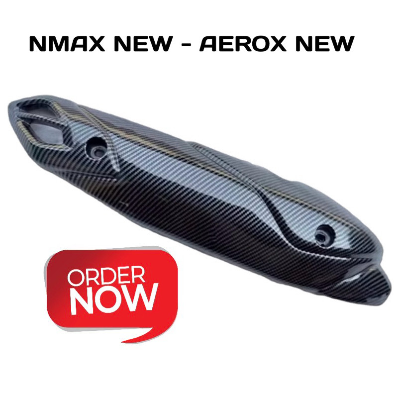 TUTUP KNALPOT MMAX NEW CARBON ◾️tutup knalpot nmax new carbon / tameng nmax new carbon VARIASI.CO