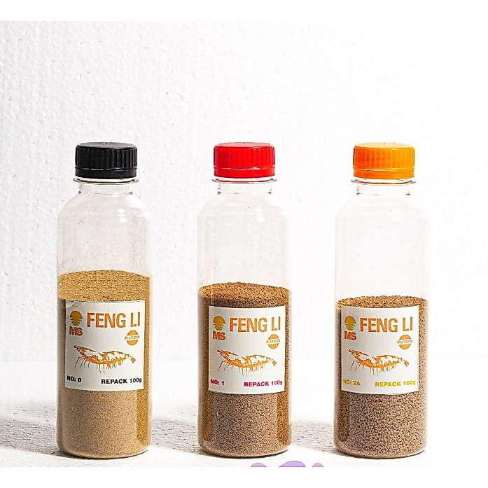 Pelet FengLi / Feng Li / Pelet Udang Repack 100 Gram