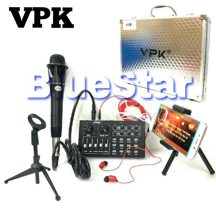 Paket Mixer Soundcard VPK i 10 - Paket Smule Karaoke VPK i10 Live