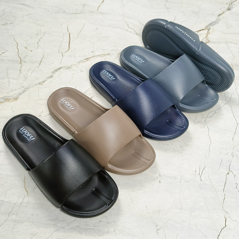JASHOP LUOFU Neosole Sendal Kokop Jelly Karet Eva Pria E6211-E01 [E00]