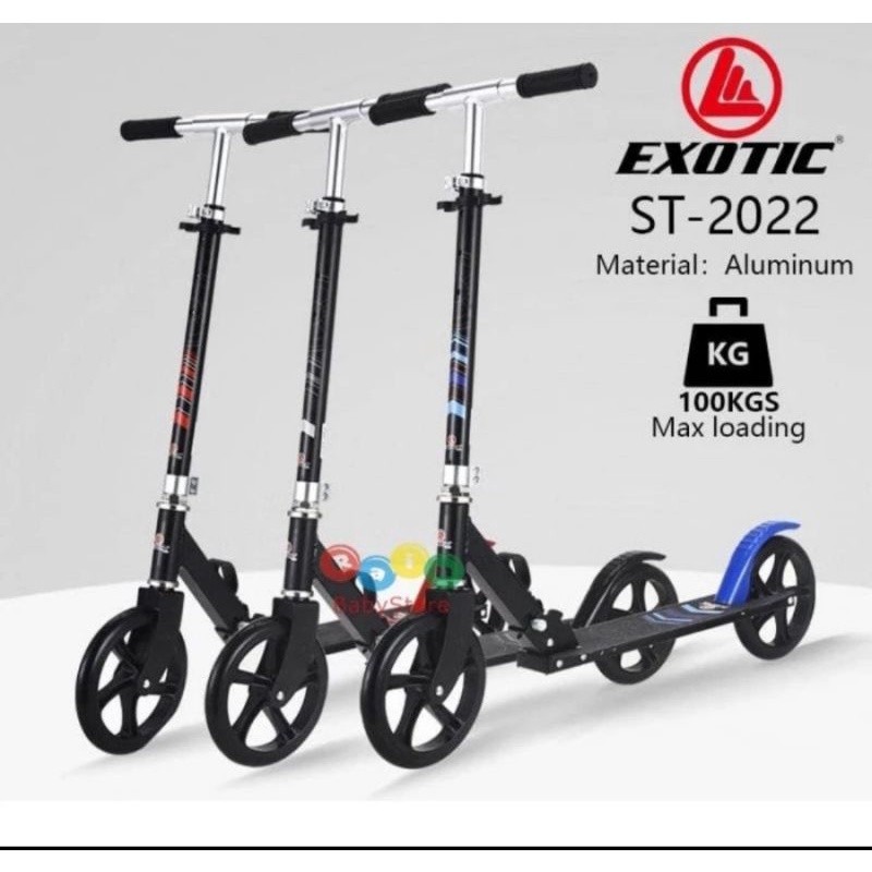 Scooter Skuter Exotic ST2022 Ban Besar