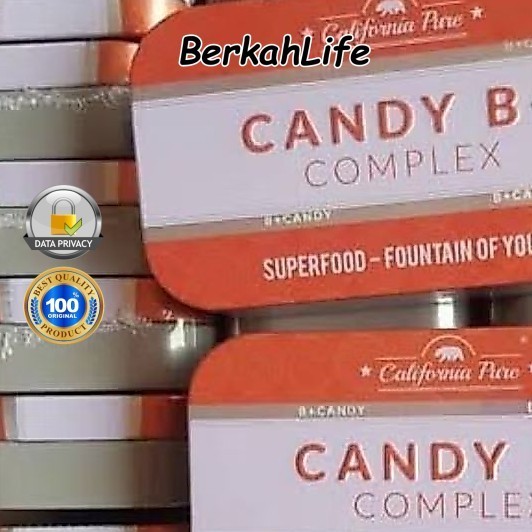 Candy  Kesehatan candy complek B+ original 1 kleng