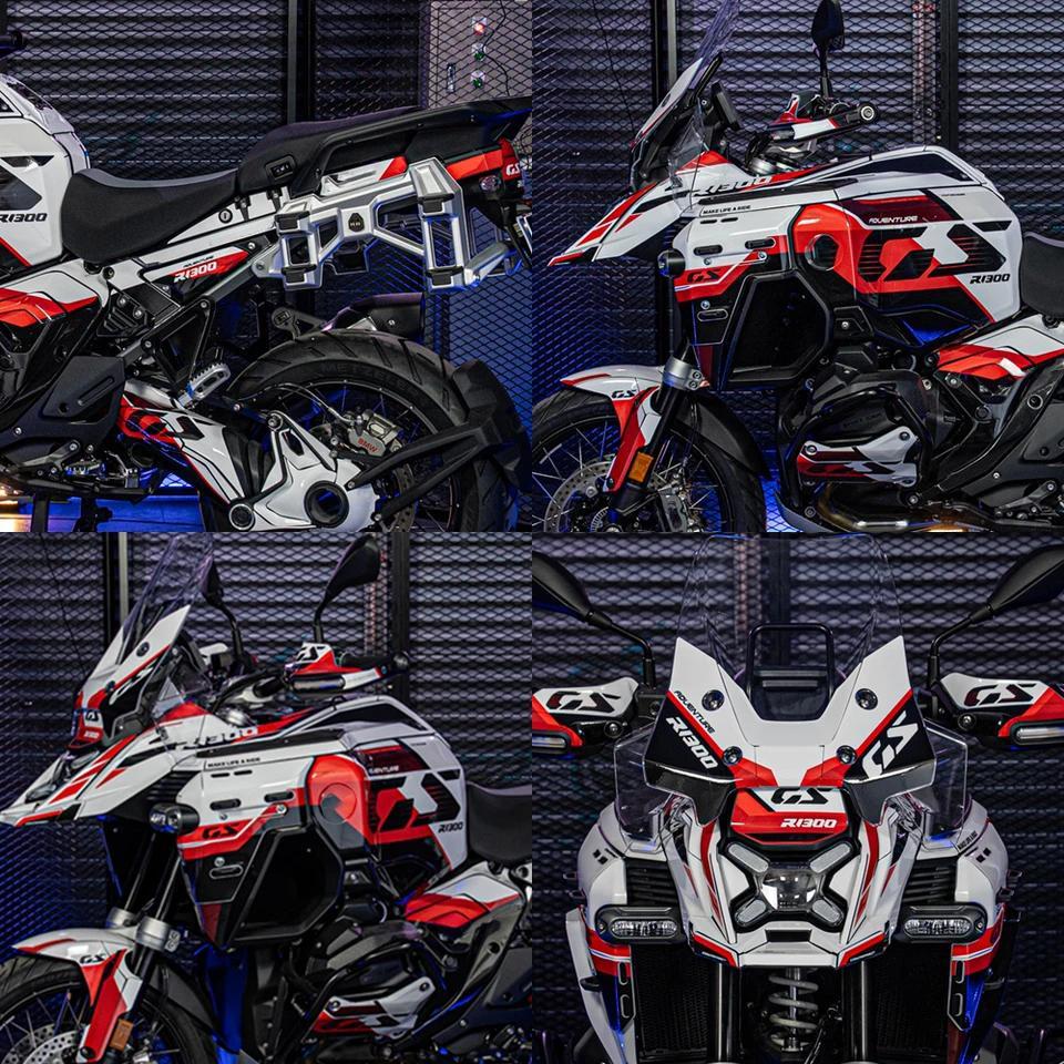 2025 GS 1300 Adventure Graphic Decal Sticker Kit Motorcycle Complete Graphic Decal Cover Protection 